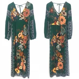 farm rio verdor maxi dress